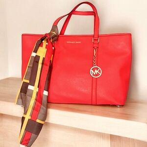 Michael Kors Sady Top-Zip Tote Bag